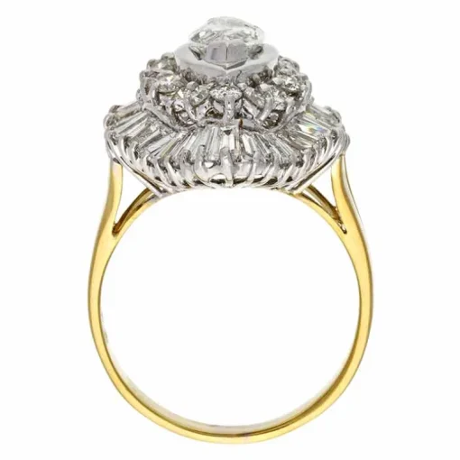 Brillant-Ring Bicolor