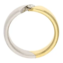 Brillant-Ring Bicolor