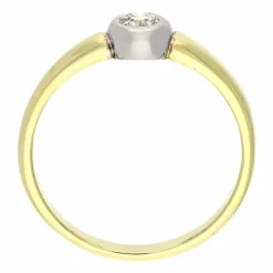 Brillant-Ring Bicolor