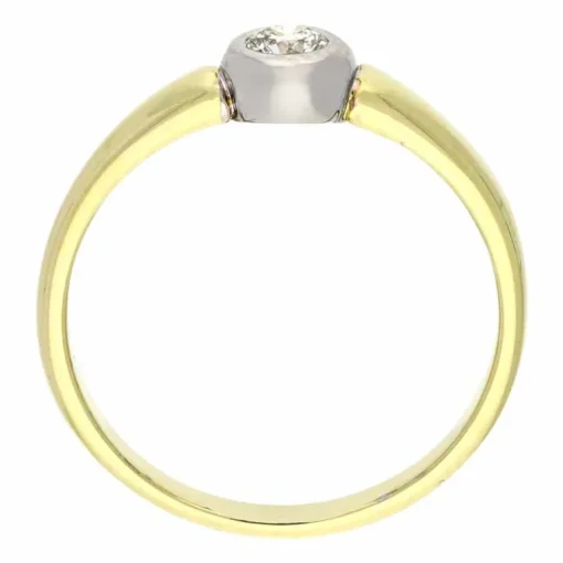 Brillant-Ring Bicolor
