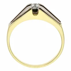 Brillant-Ring Bicolor