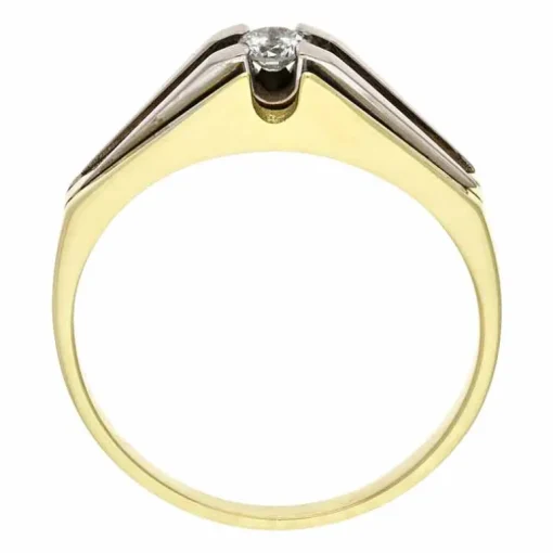 Brillant-Ring Bicolor