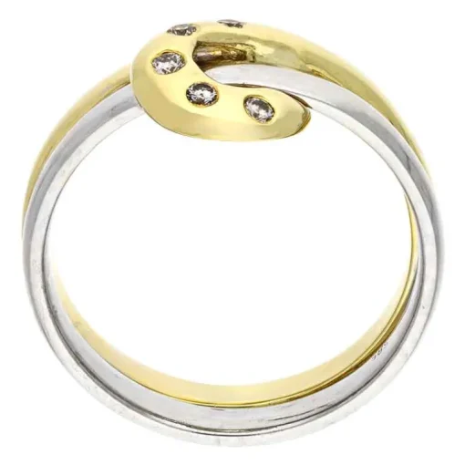 Brillant-Ring Bicolor