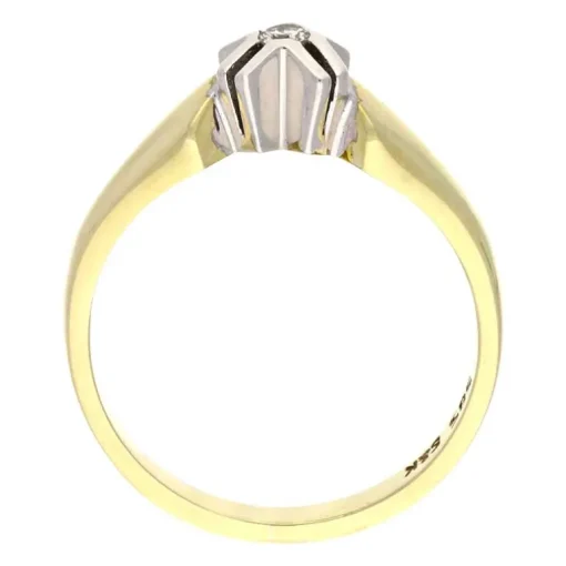 Brillant-Ring Bicolor