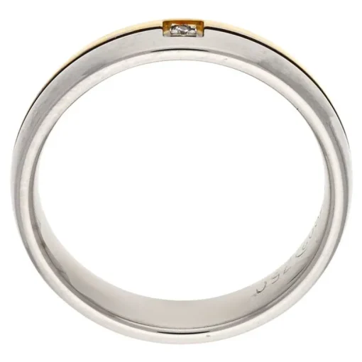 Brillant-Ring Bicolor