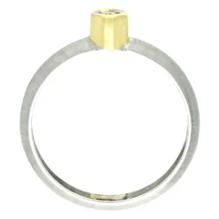 Brillant-Ring Bicolor