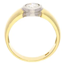 Brillant-Ring Bicolor