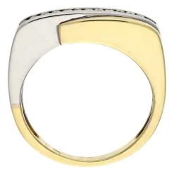 Brillant-Ring Bicolor