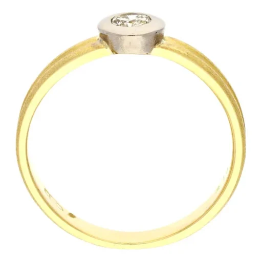 Brillant-Ring Bicolor