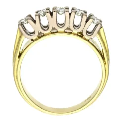 Brillant-Ring Bicolor