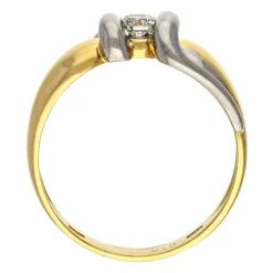 Brillant-Ring Bicolor