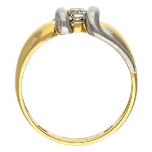 Brillant-Ring Bicolor