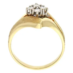 Brillant-Ring Bicolor