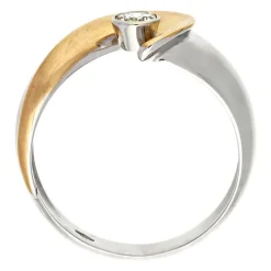 Brillant-Ring Bicolor