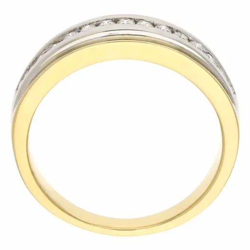 Brillant-Ring Bicolor