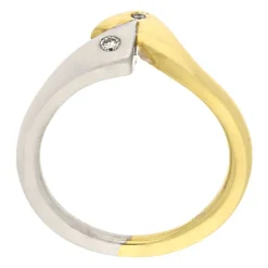 Brillant-Ring Bicolor