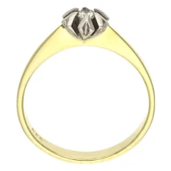 Brillant-Ring Bicolor