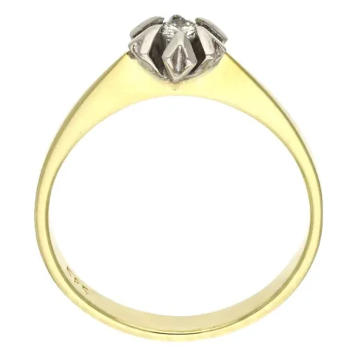 Brillant-Ring Bicolor