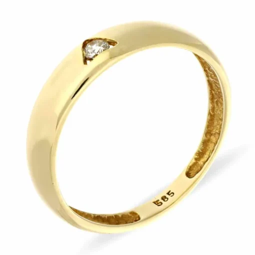 Brillant-Ring Gelbgold