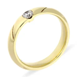 Brillant-Ring Gelbgold