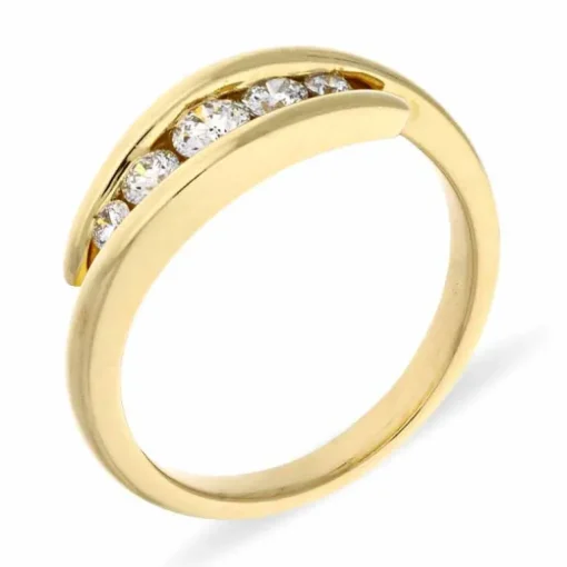 Brillant-Ring Gelbgold