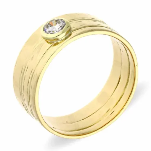 Brillant-Ring Gelbgold