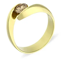 Brillant-Ring Gelbgold