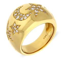 Brillant-Ring Gelbgold