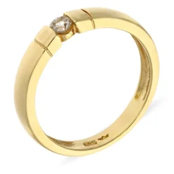Brillant-Ring Gelbgold