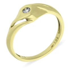 Brillant-Ring Gelbgold