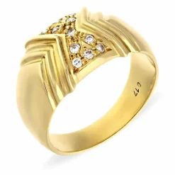 Brillant-Ring Gelbgold