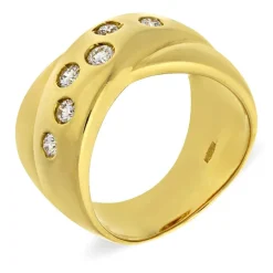 Brillant-Ring Gelbgold