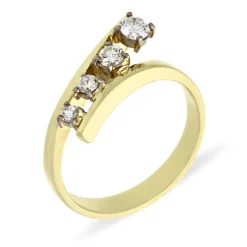 Brillant-Ring Gelbgold