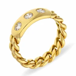 Brillant-Ring Gelbgold