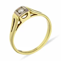 Brillant-Ring Gelbgold