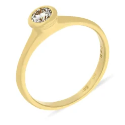 Brillant-Ring Gelbgold