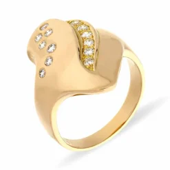 Brillant-Ring Gelbgold