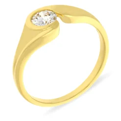 Brillant-Ring Gelbgold