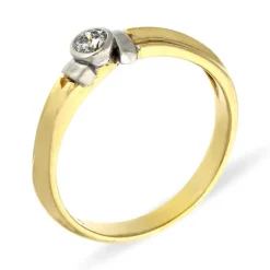 Brillant-Ring Gelbgold
