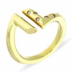 Brillant-Ring Gelbgold