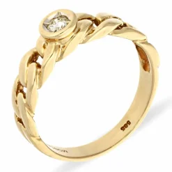 Brillant-Ring Gelbgold