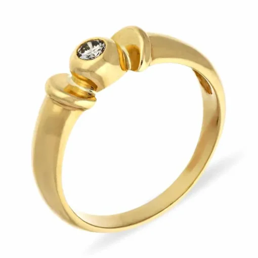 Brillant-Ring Gelbgold