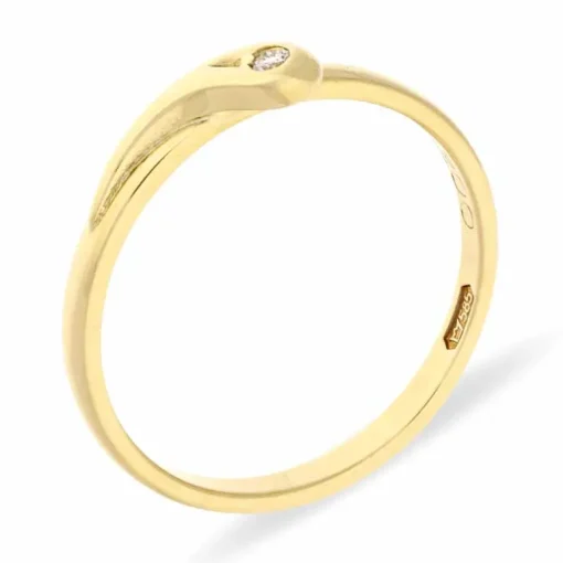 Brillant-Ring Gelbgold
