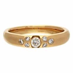 Brillant-Ring Gelbgold