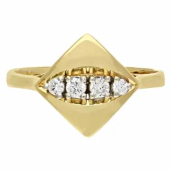 Brillant-Ring Gelbgold