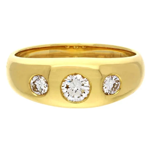 Brillant-Ring Gelbgold
