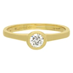 Brillant-Ring Gelbgold