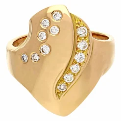 Brillant-Ring Gelbgold