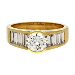 Brillant-Ring Gelbgold