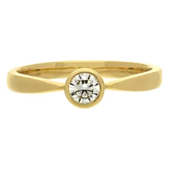 Brillant-Ring Gelbgold